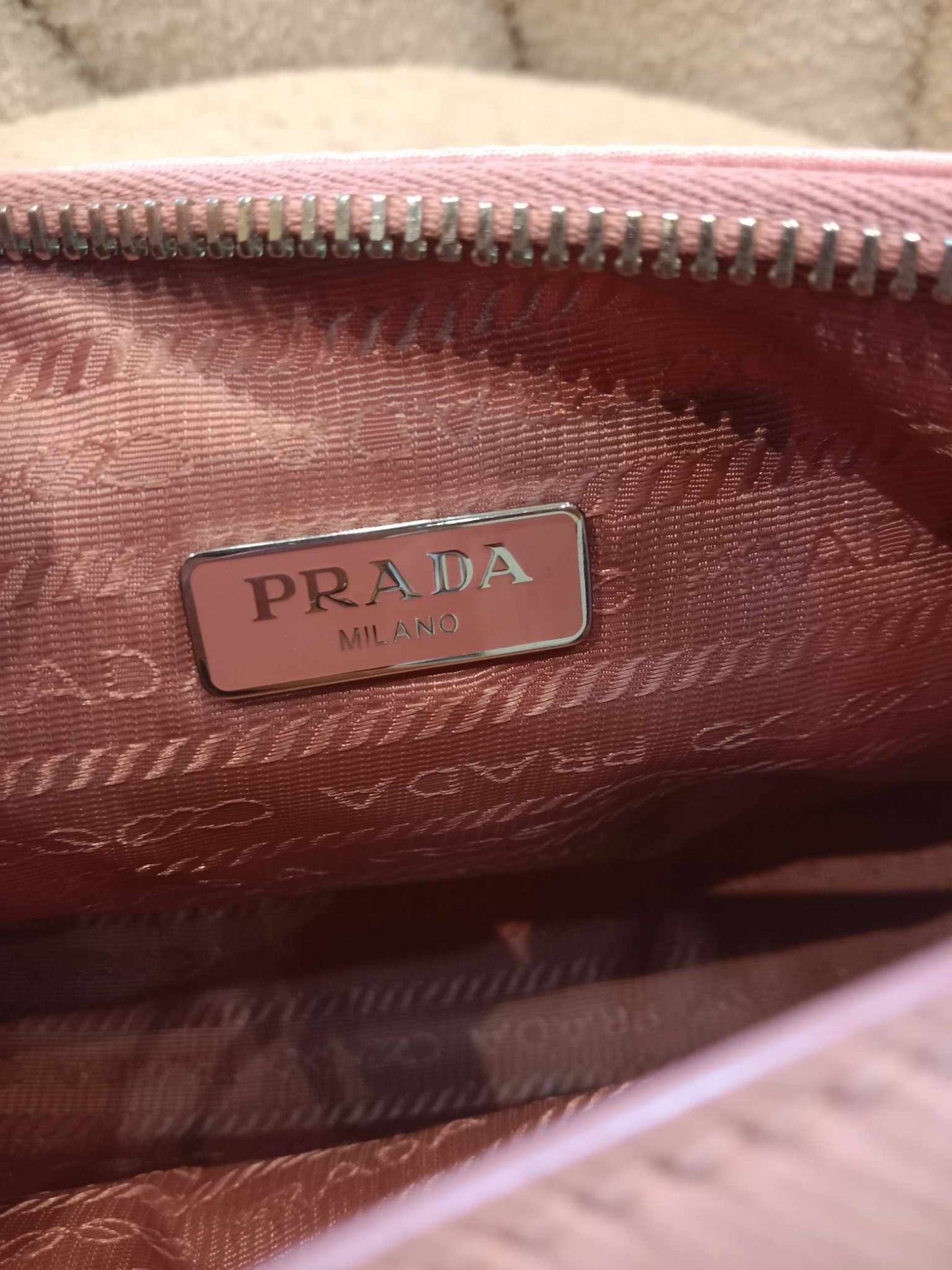 Prada Re-Edition Re-Nylon Pink Handbag