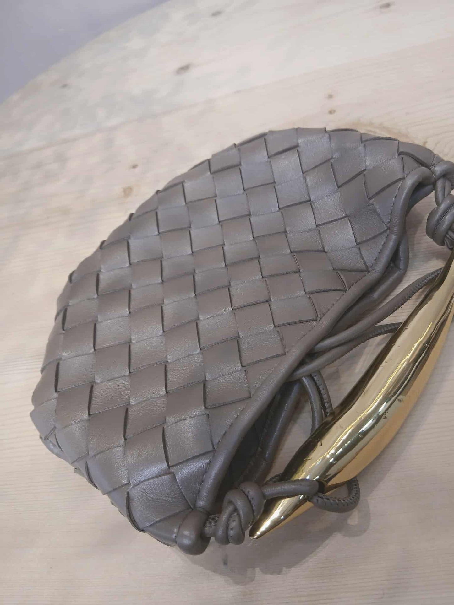 Bottega Veneta Sardine Brown Mini Bag