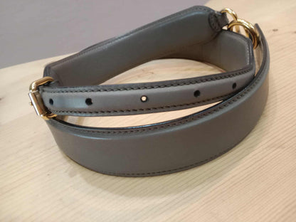 Fendi Peekaboo Grey Leather Mini