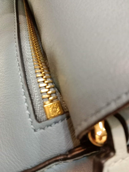 Loewe Puzzle Bag Tricolor Blue Medium