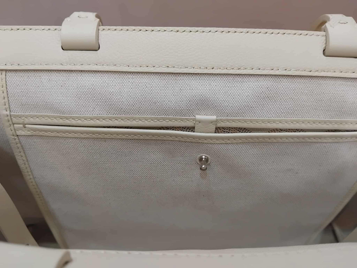 Goyard Bellechasse Biaude White PM