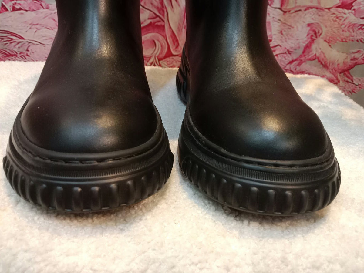 Dior Women's D-Racer Boots Black Size 37