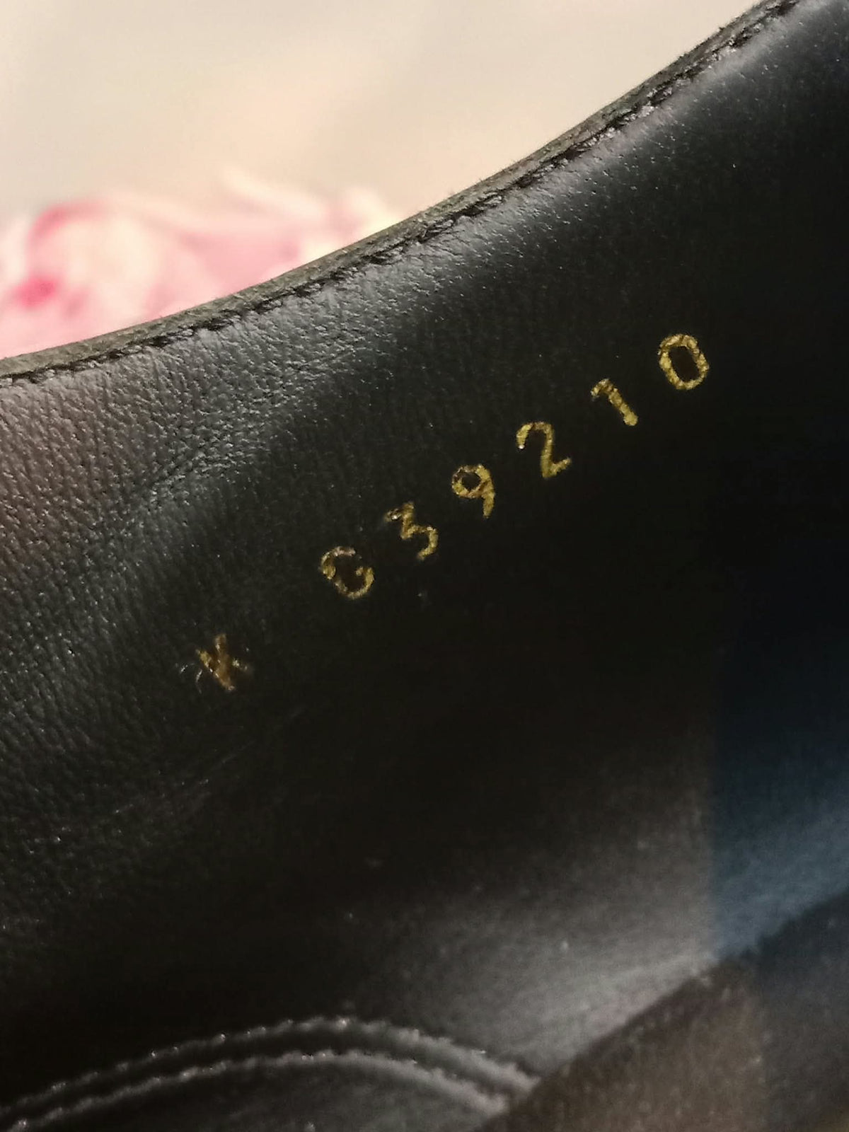 Chanel Quilted Leather Lace-up Oxfords Stacked Heels Black Size 39