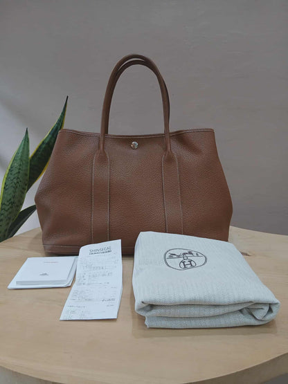 Hermes GPT 36 Clemence Gold Stamp A 2017