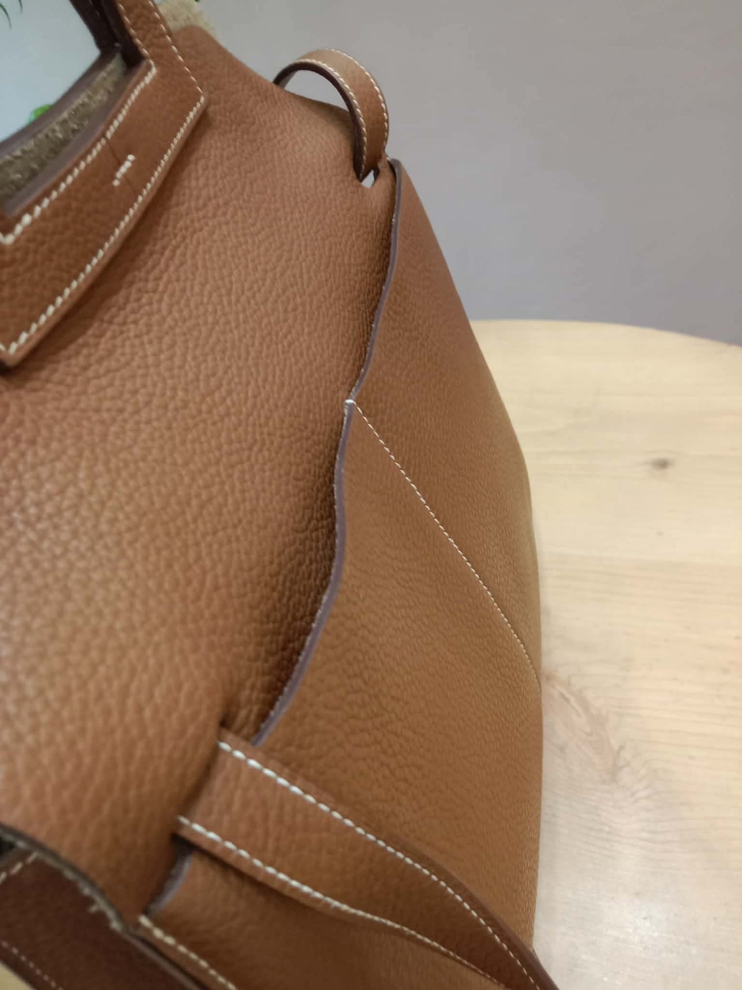 Hermes Halzan 31 Clemence Gold Stamp R 2014