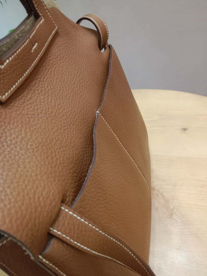 Hermes Halzan 31 Clemence Gold Stamp R 2014