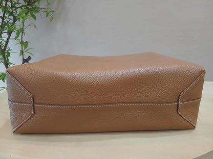 Hermes Double Sens 36 Gold/Poppy Orange Clemence Stamp R Square 2014