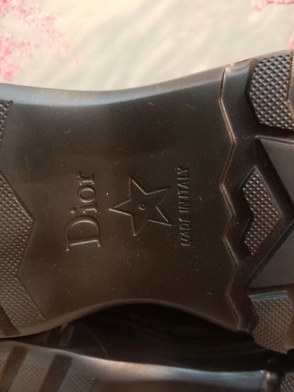 Dior Women's D-Racer Boots Black Size 37