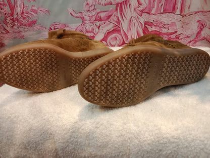 Isabel Marant Bobby Suede Sneaker Boots Brown/Caramel Size 38