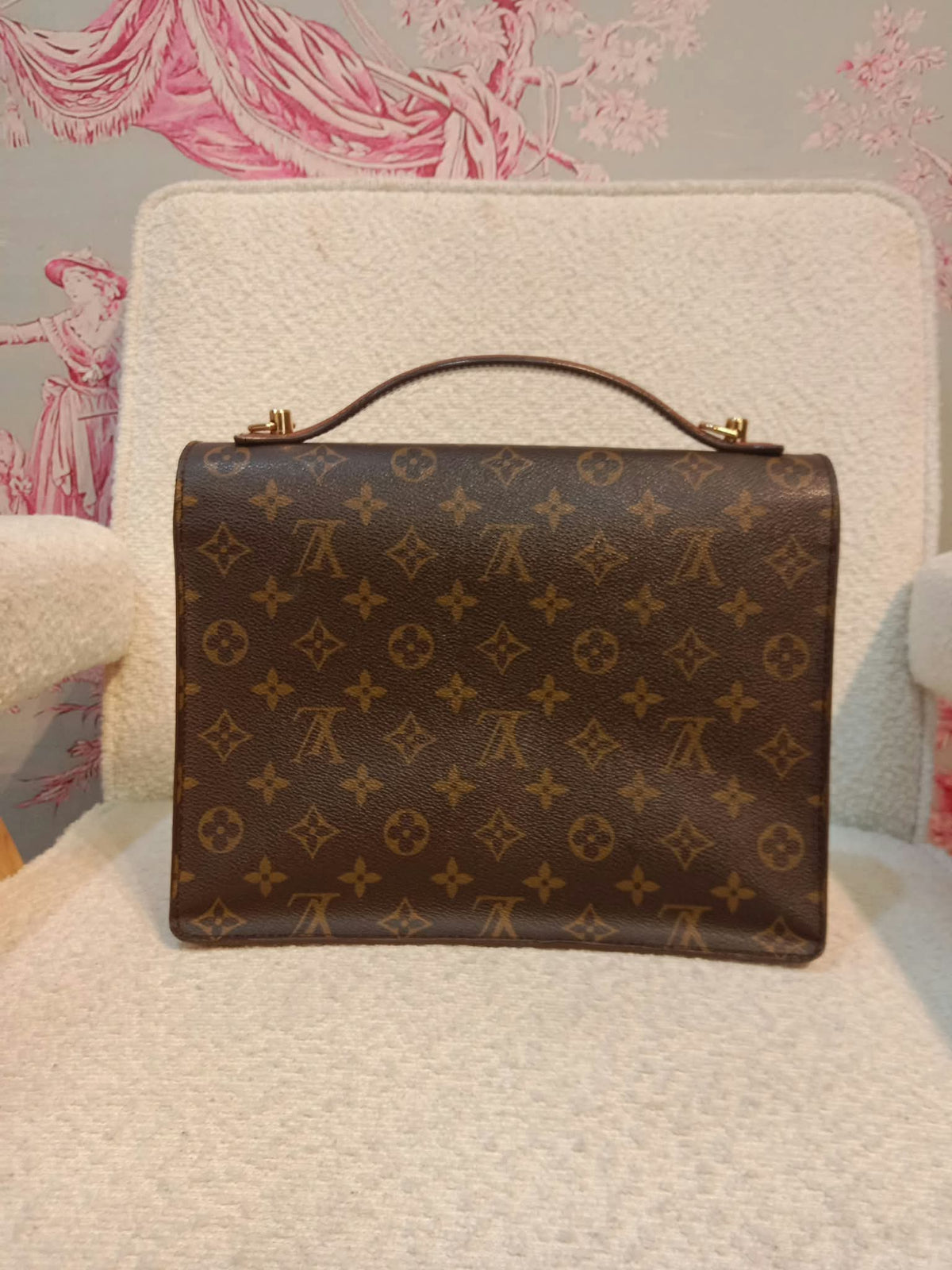 Louis Vuitton Monceau Shoulder Bag