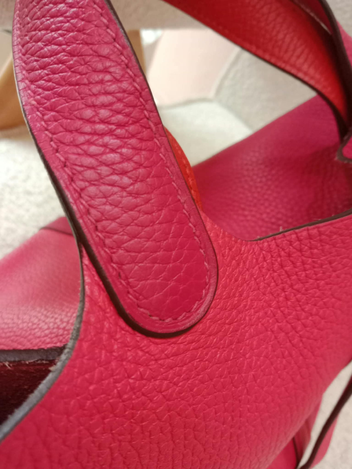 Hermes Picotin 18 Clemencec Rose Extreme Stamp Y 2020