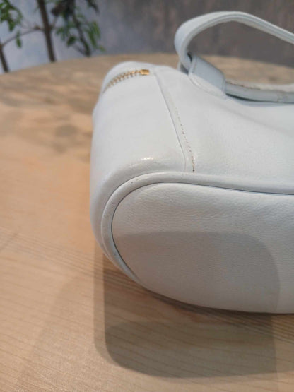 Chanel Belt Bag White Lambskin Series 2