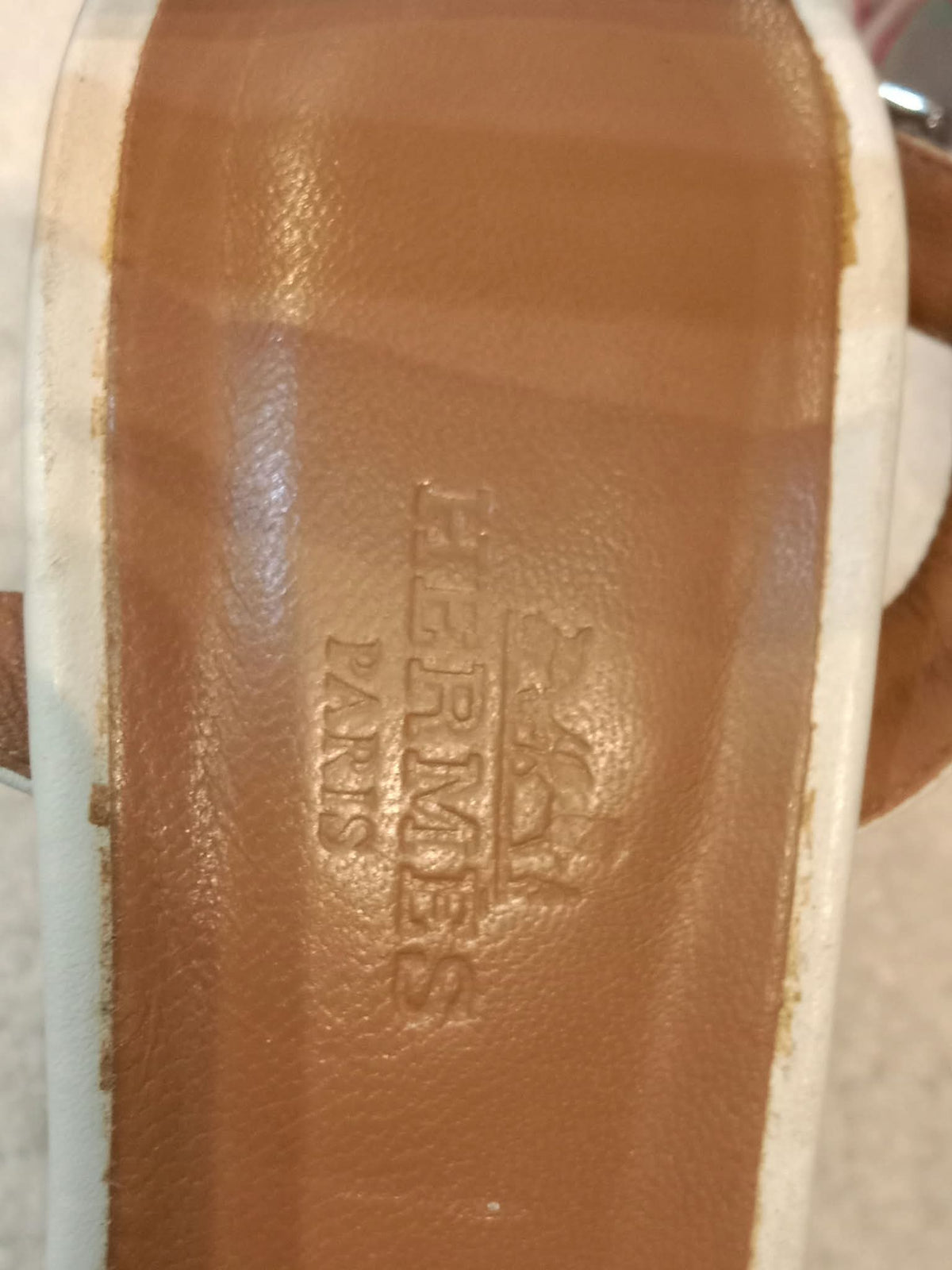Hermes Alesia Kelly Buckle Sandals Size 37