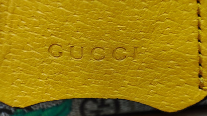 Gucci GG Floral Bamboo Bag Yellow
