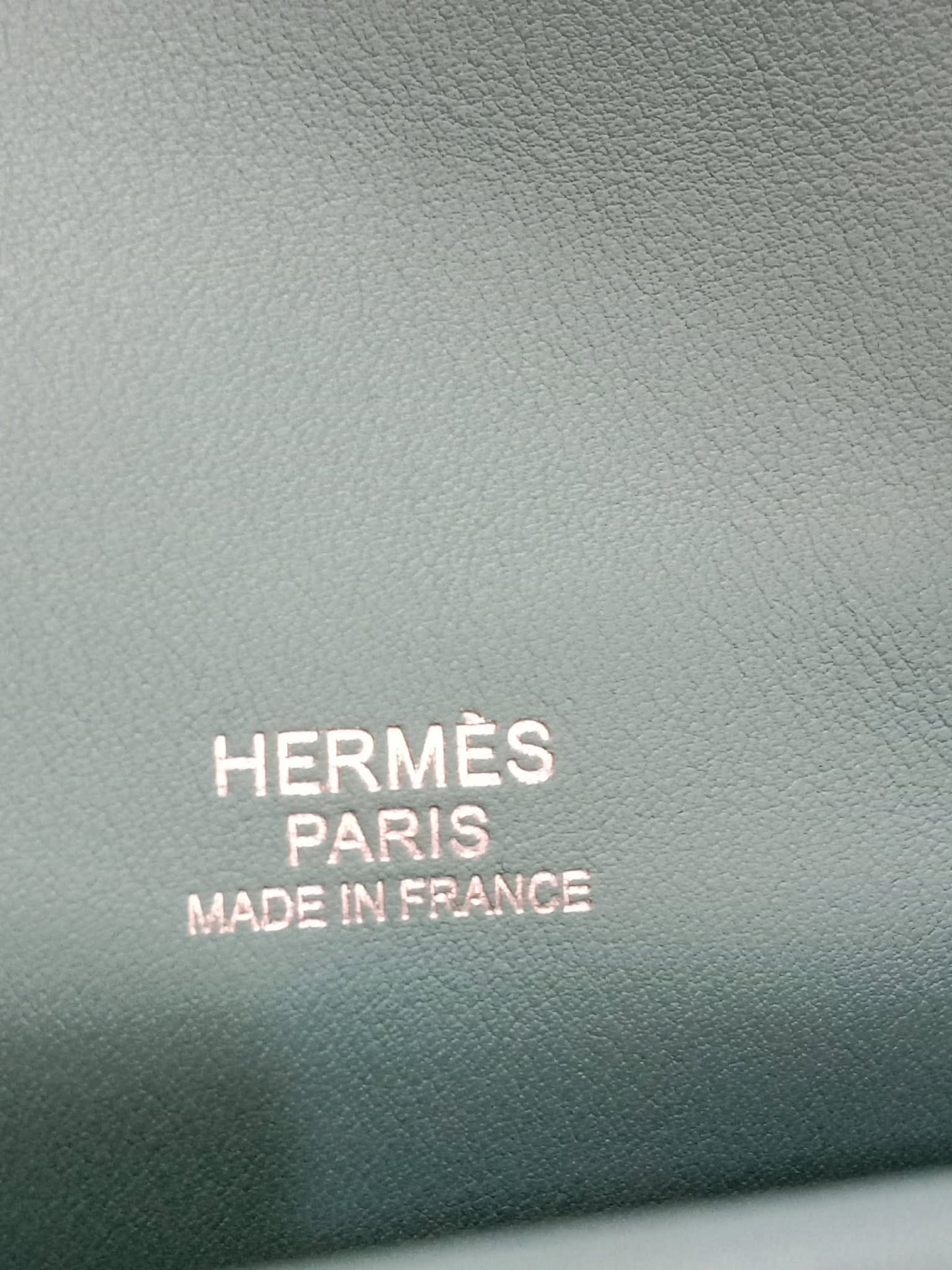 Hermes Berlin Mini Bleu Atoll Swift Stamp T 2015