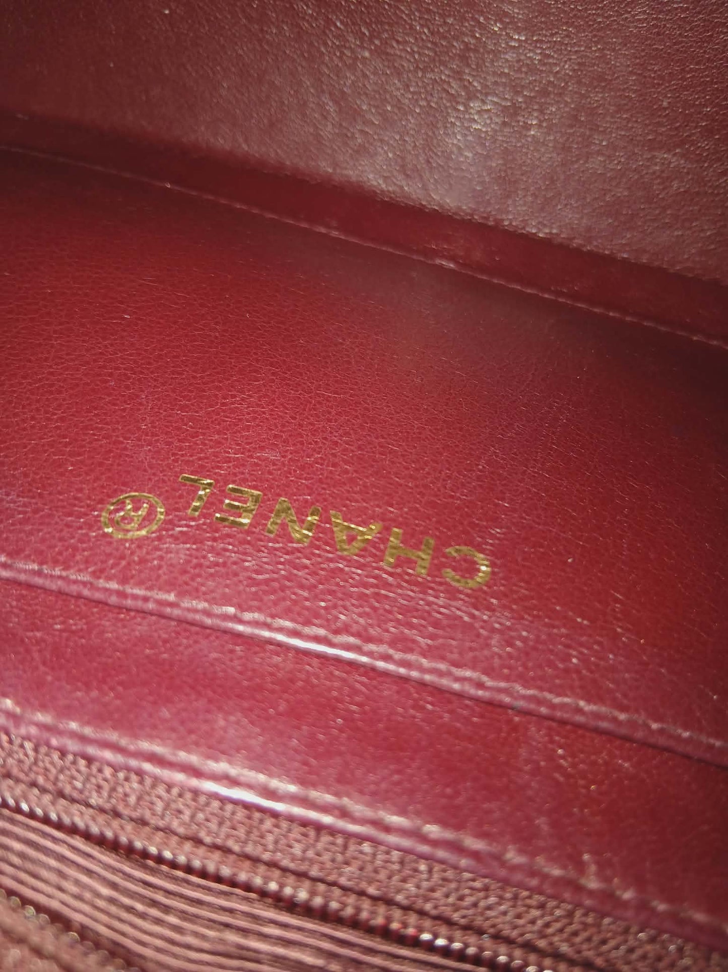 Chanel Diana Single Flap Quilted Lambskin Black Small Series 3