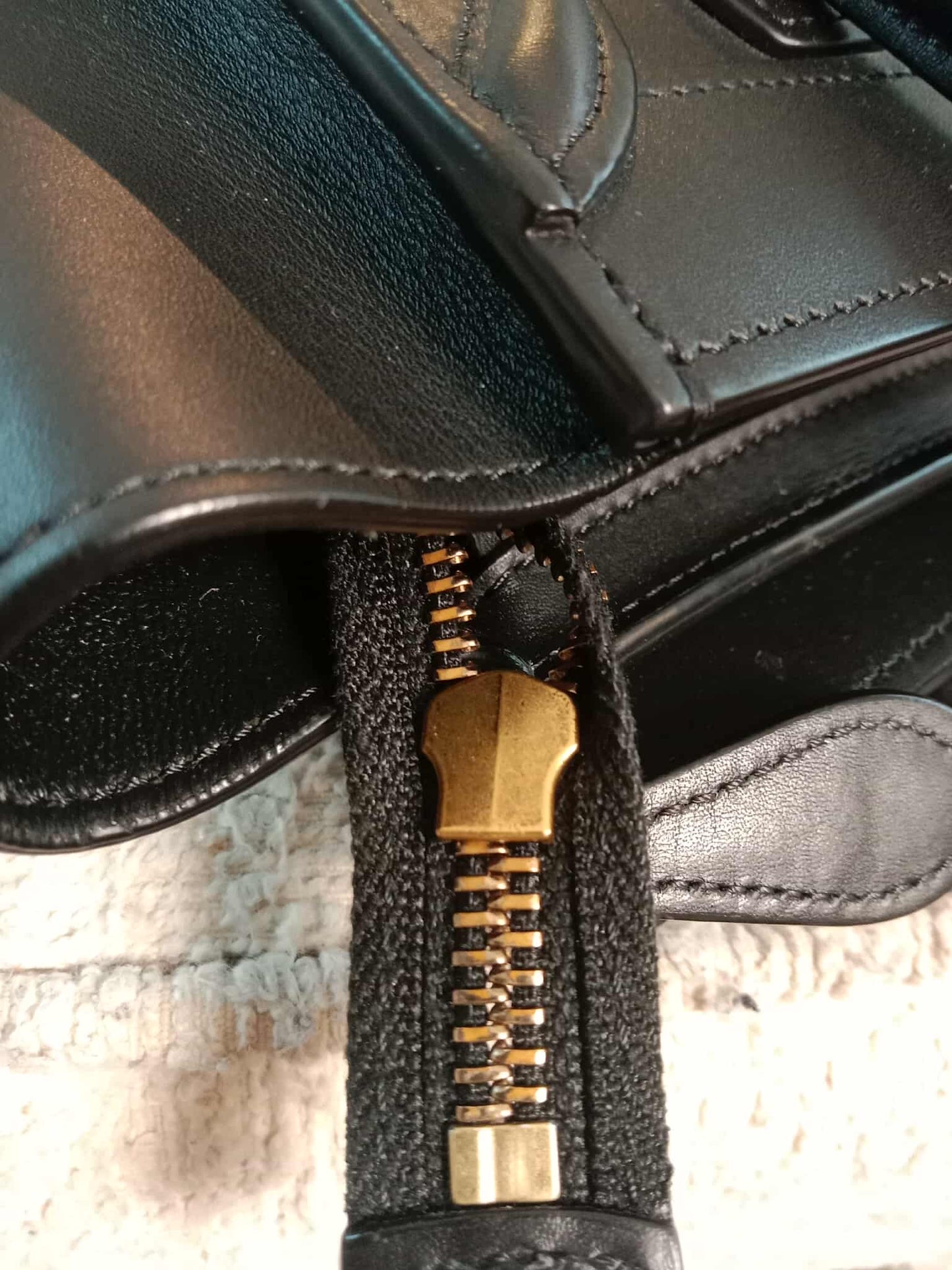 Celine Nano Luggage Bag Black