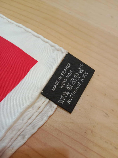 Hermes Scarf in the "La Folle Parade" Design