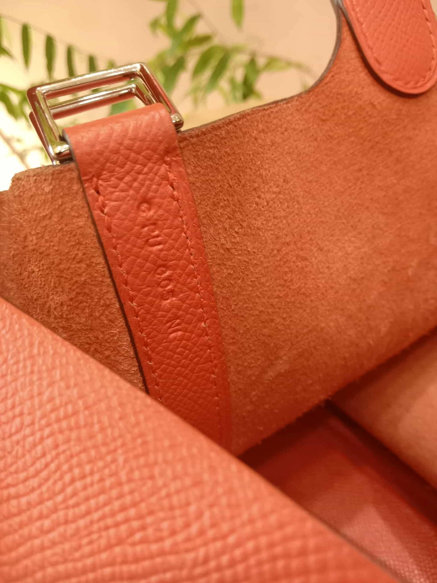 Hermes Picotin Lock 18 Epsom Capucine Stamp C 2018