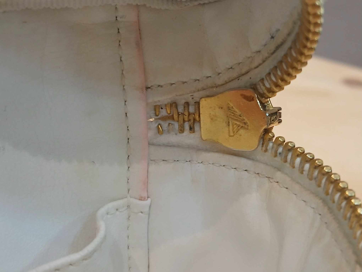 Chanel Belt Bag White Lambskin Series 2