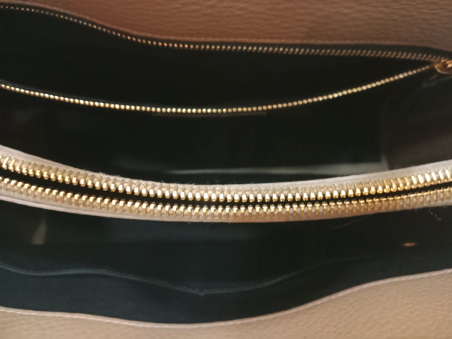 Saint Laurent Sac De Jour Taupe Grained Leather