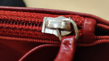 Chanel Wallet on Chain Red Lambskin Series 16