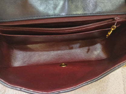 Chanel Diana Single Flap Quilted Lambskin Black Small Series 3