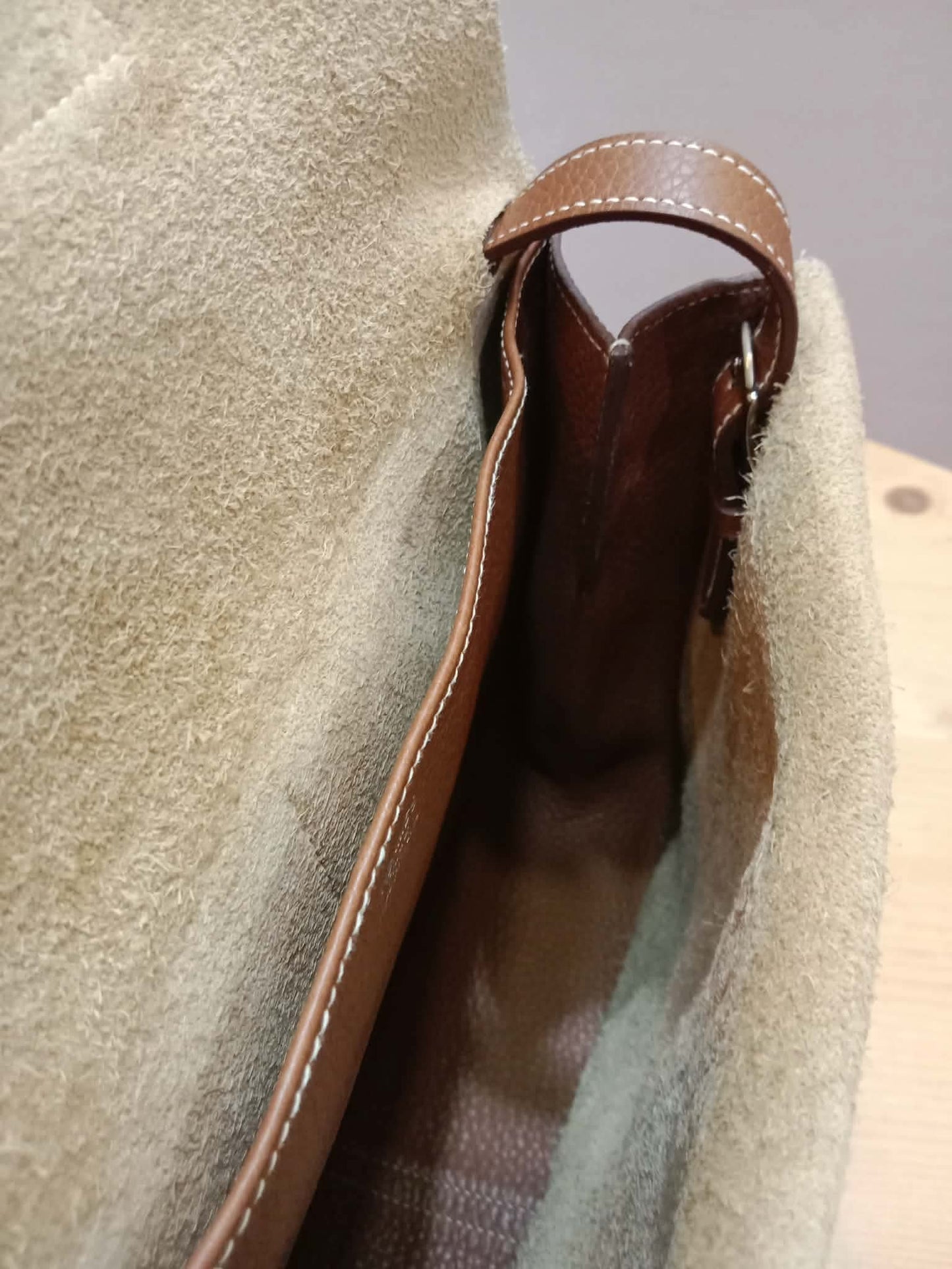 Hermes Halzan 31 Clemence Gold Stamp R 2014