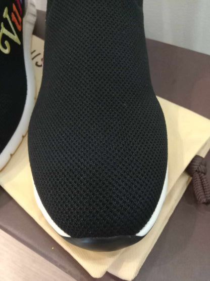 Louis Vuitton Aftergame Logo Sneakers Black 37