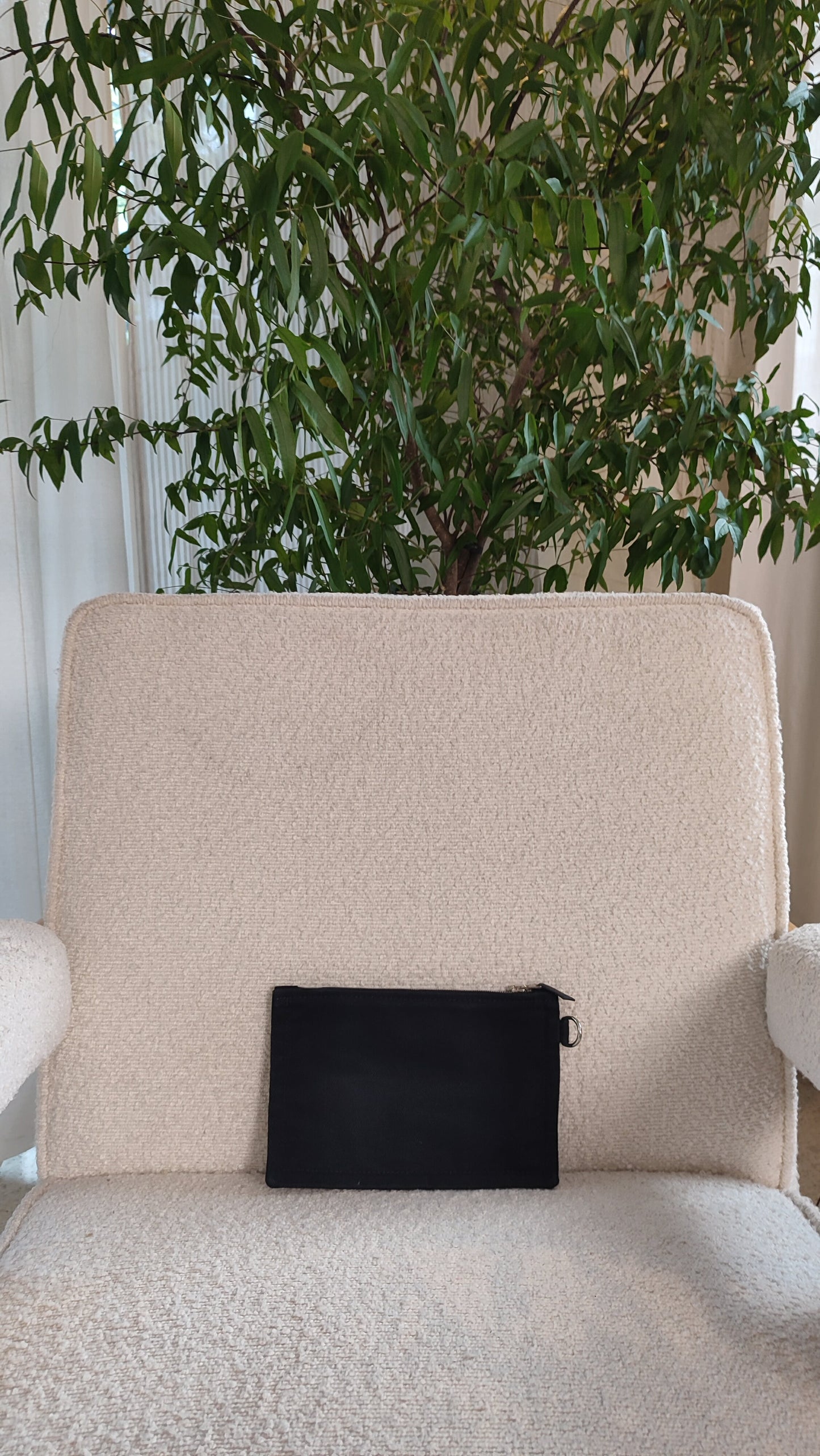 Hermes Black Pouch