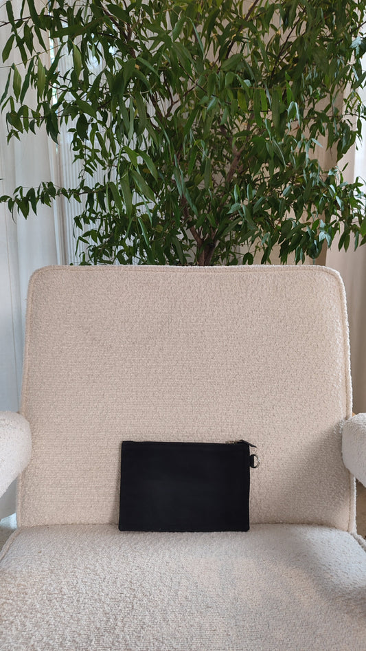 Hermes Black Pouch