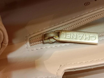 Chanel Kelly Nano Bag Beige Microchipped Fullset