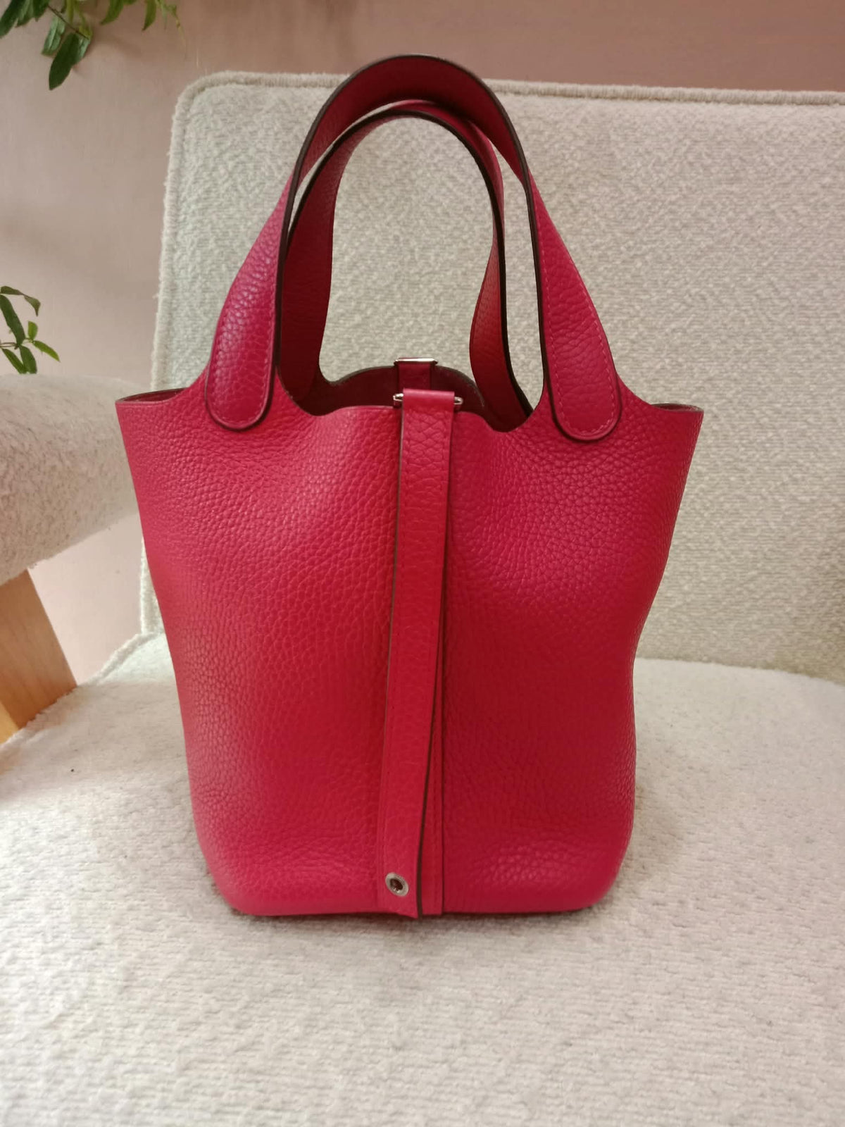 Hermes Picotin 18 Clemencec Rose Extreme Stamp Y 2020