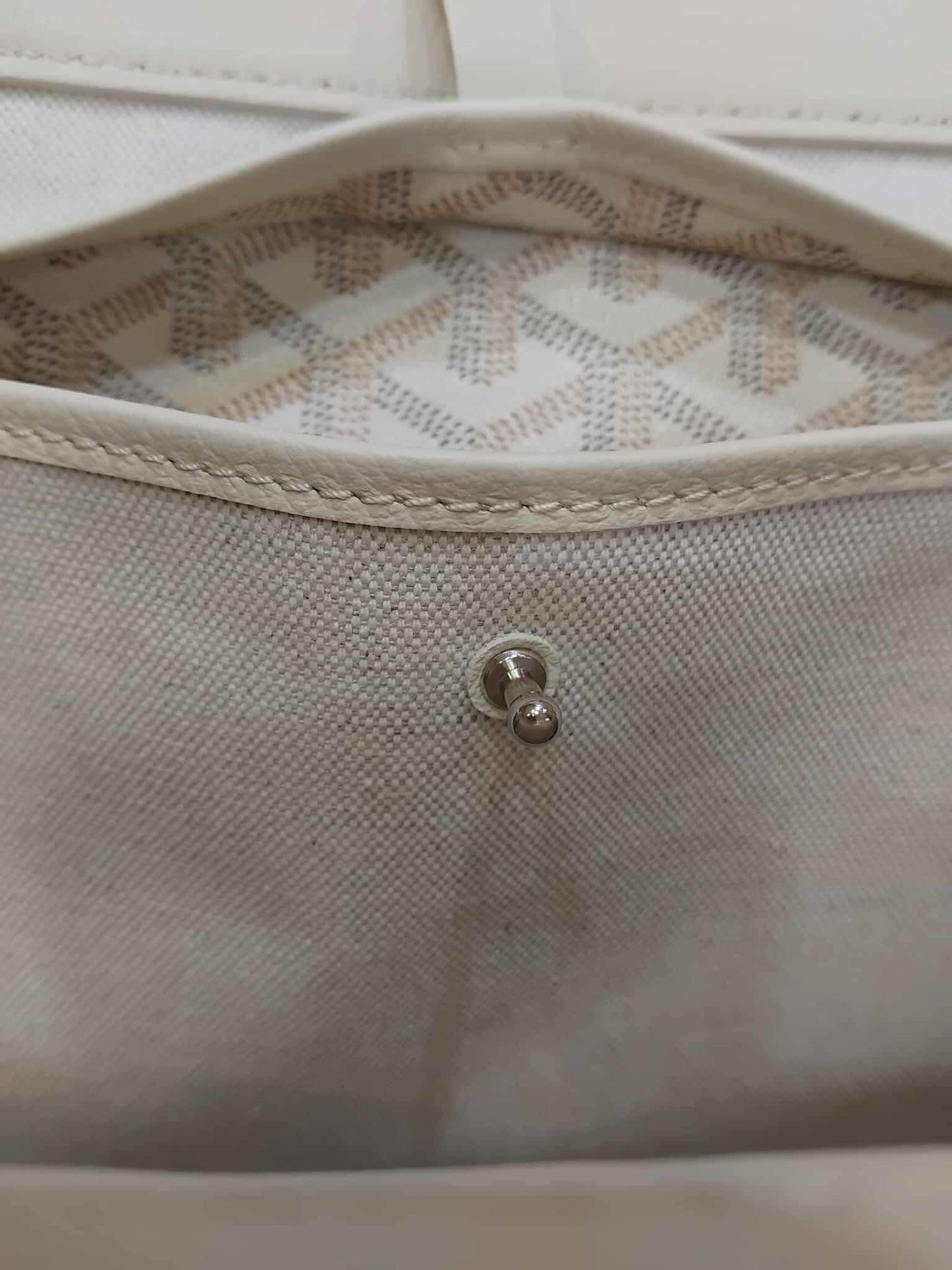 Goyard Bellechasse Biaude White PM