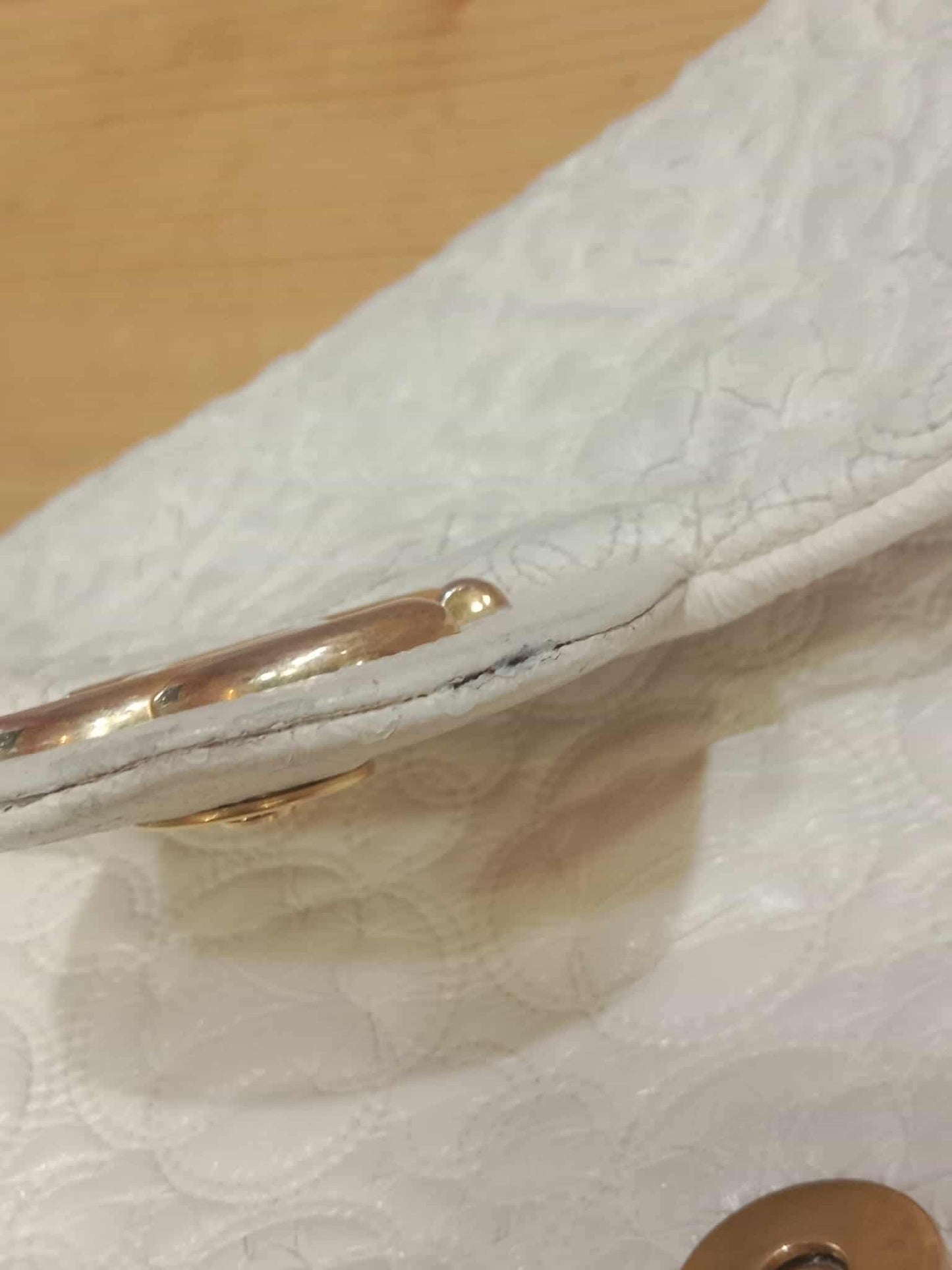 Chanel Rock in Moscow Flap Bag from the Pre-Fall Cream White Flap Bag Series 12