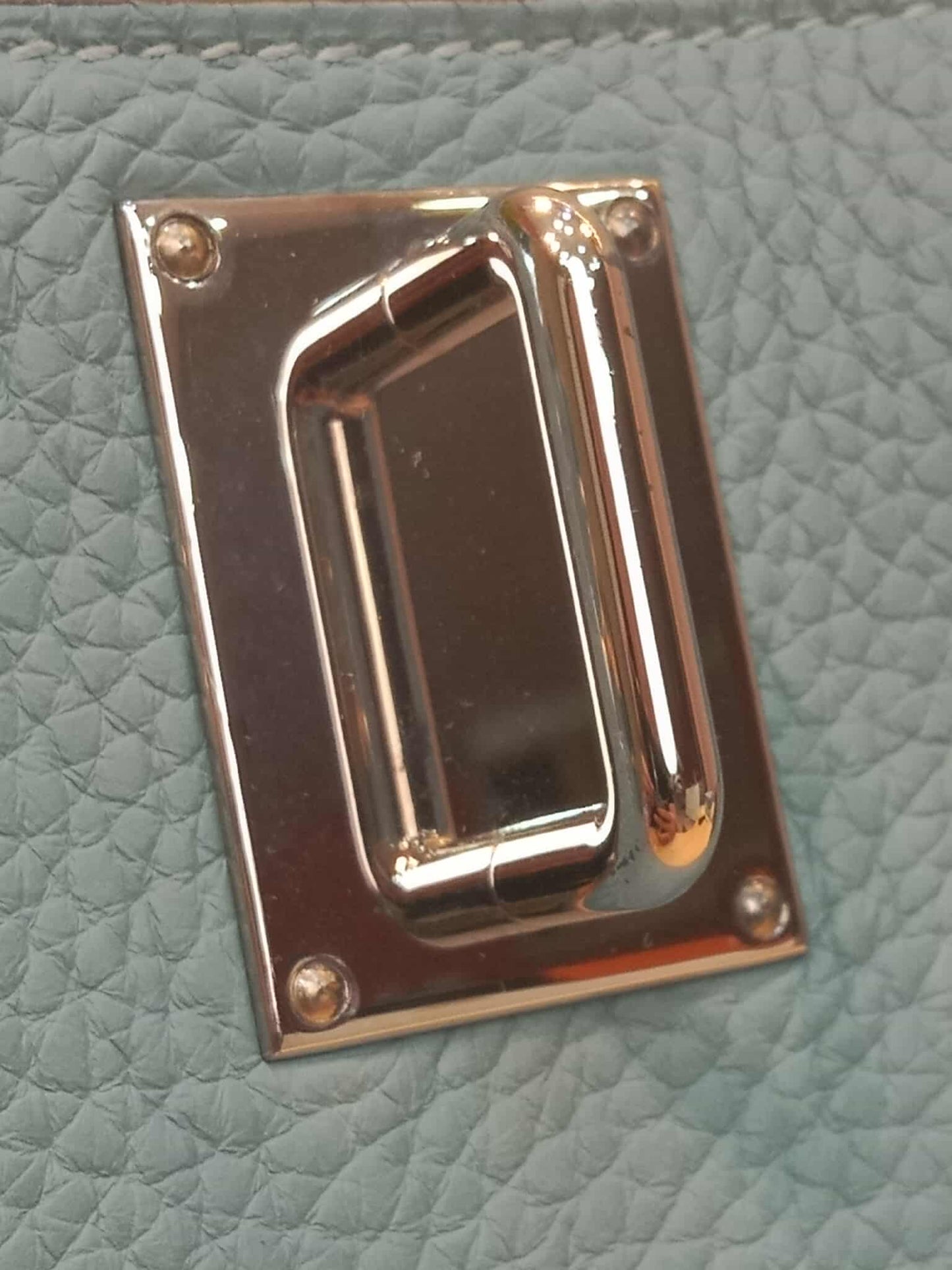 Hermes Jypserie 34 Blue Clemence Stamp M Square 2009