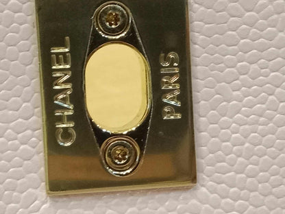 Chanel Business Affinity Light Pink Caviar Medium Microchipped