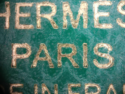 Hermes Constance 18 Green Epsom Stamp C 2018