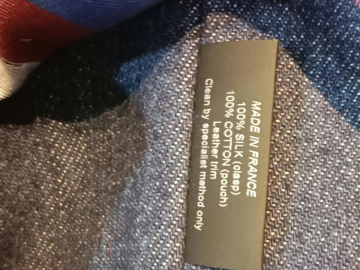 Hermes Petit H Denim Tote