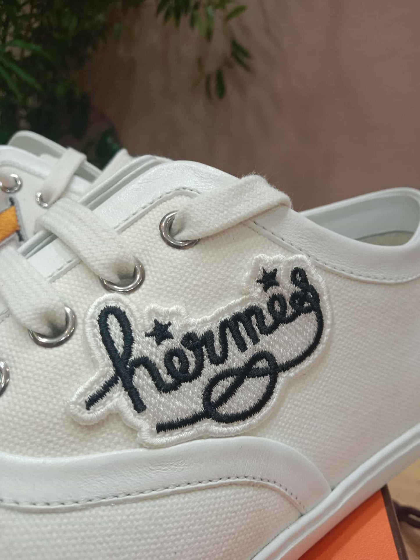 Hermes Innocent Sneakers Blanc Size 37.5