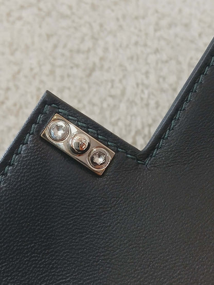 Hermes Sac Verrou Touch Chaine Mini Marquete Cypress Noir Stamp Y 2020