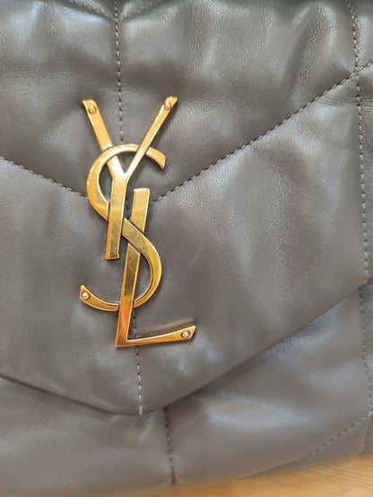 Saint Laurent Loulou Dark Gray Bag