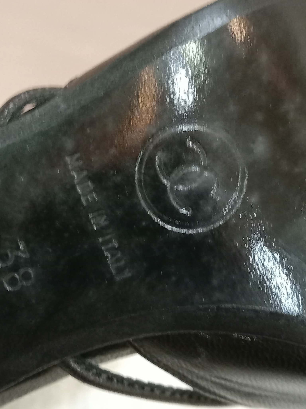 Chanel Black Leather Heels Knotted Toe Design and Draped Ankle Cuff Black Size 38