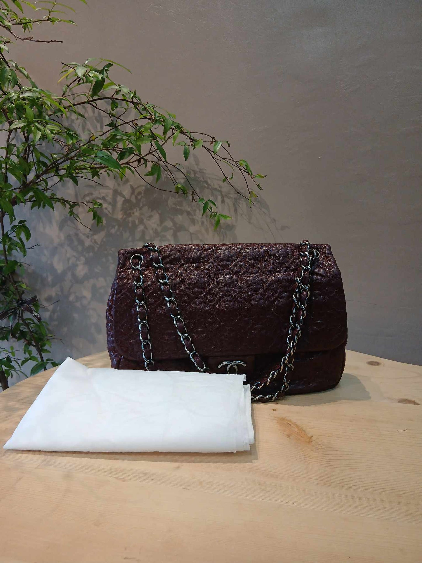 Chanel Rock in Moscow Classic Flap Burgundy Series 12