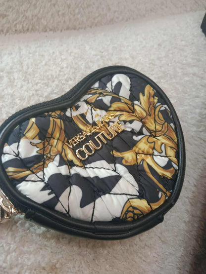 Versace Jeans Couture Crunchy Bucket Bag Baroque Print
