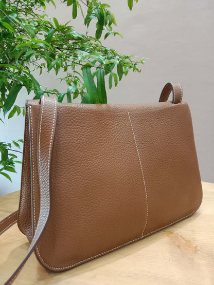 Hermes Halzan 31 Clemence Gold Stamp R 2014