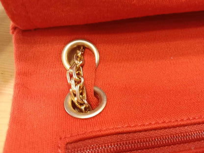 Chanel 2.55 Reissue Double Flap in Coral Jersey Fabric Series 11