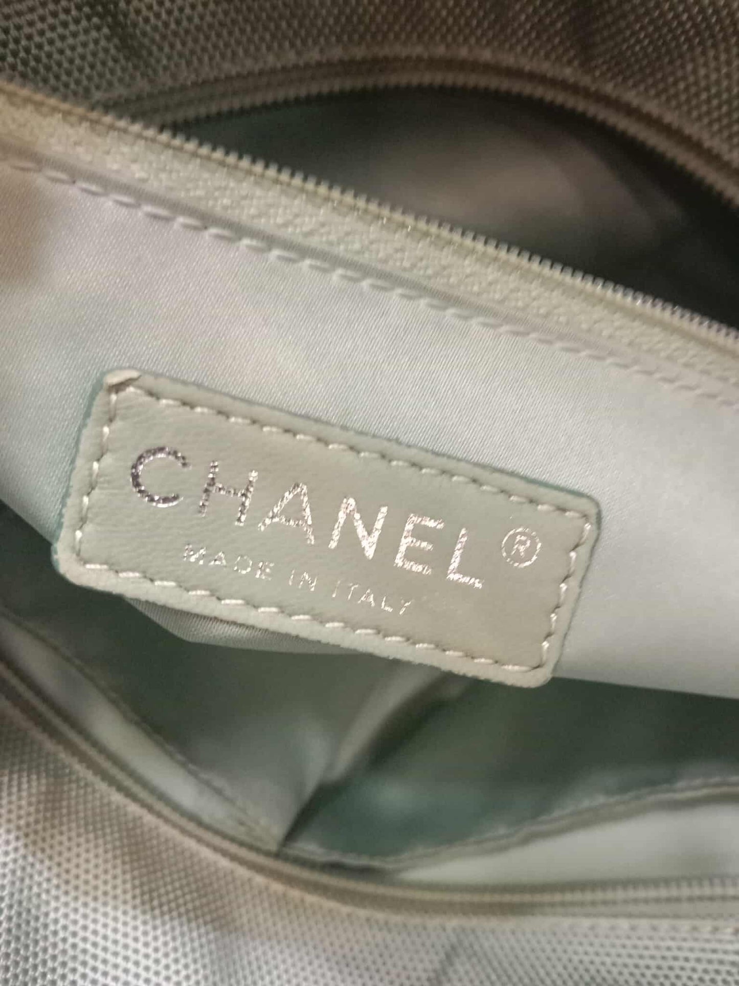 Chanel Paris-Biarritz Canvas/Leather Tricolor Tote Bag Series 13
