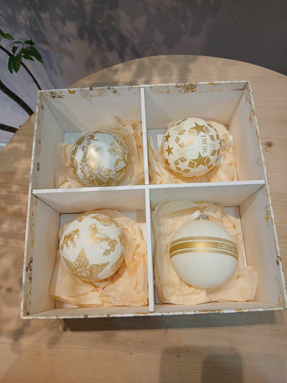 Christian Dior Christmas Ornaments
