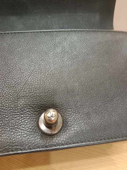 Chanel Le Boy Bag Black Caviar Small Series 23